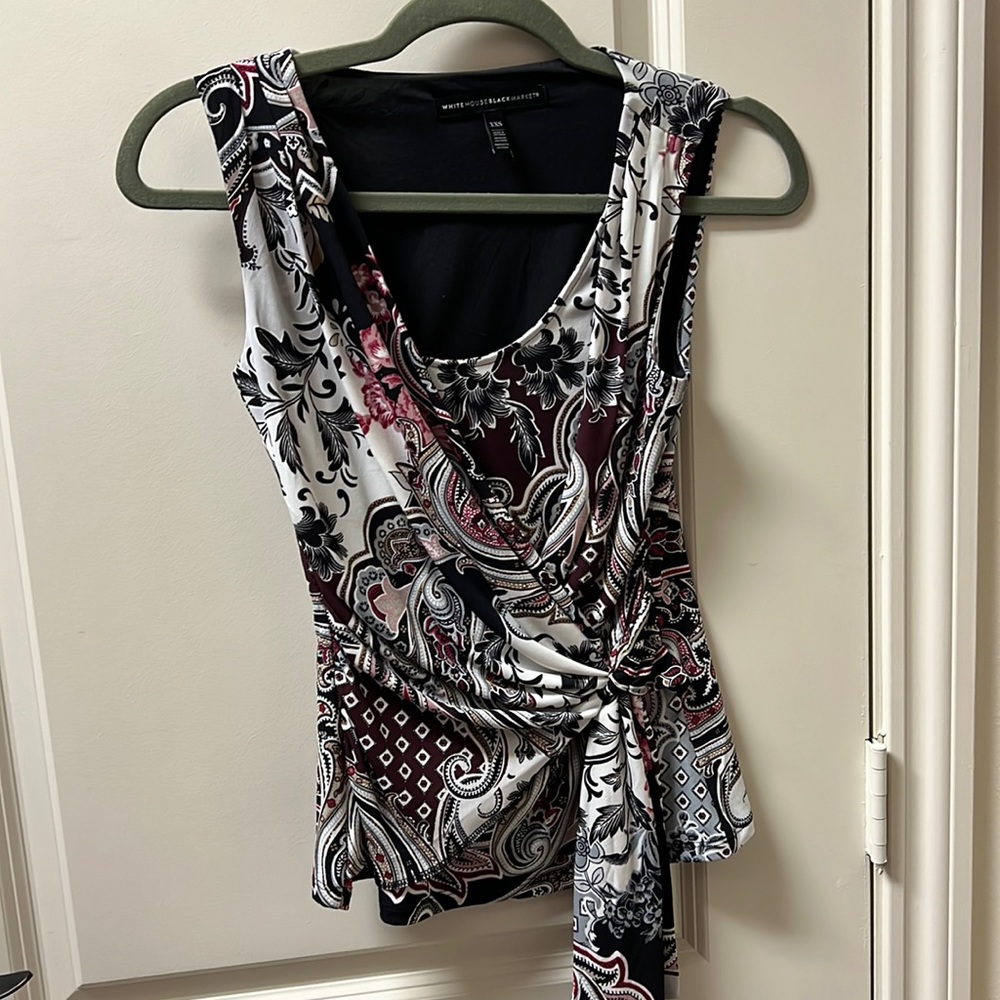 COPY - WHBM Paisley Tank Top